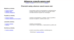 Desktop Screenshot of czech-ware.net
