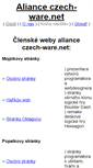 Mobile Screenshot of czech-ware.net